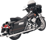 Bassani Xhaust Megaphone Slip-on Lyddæmpere - Krom