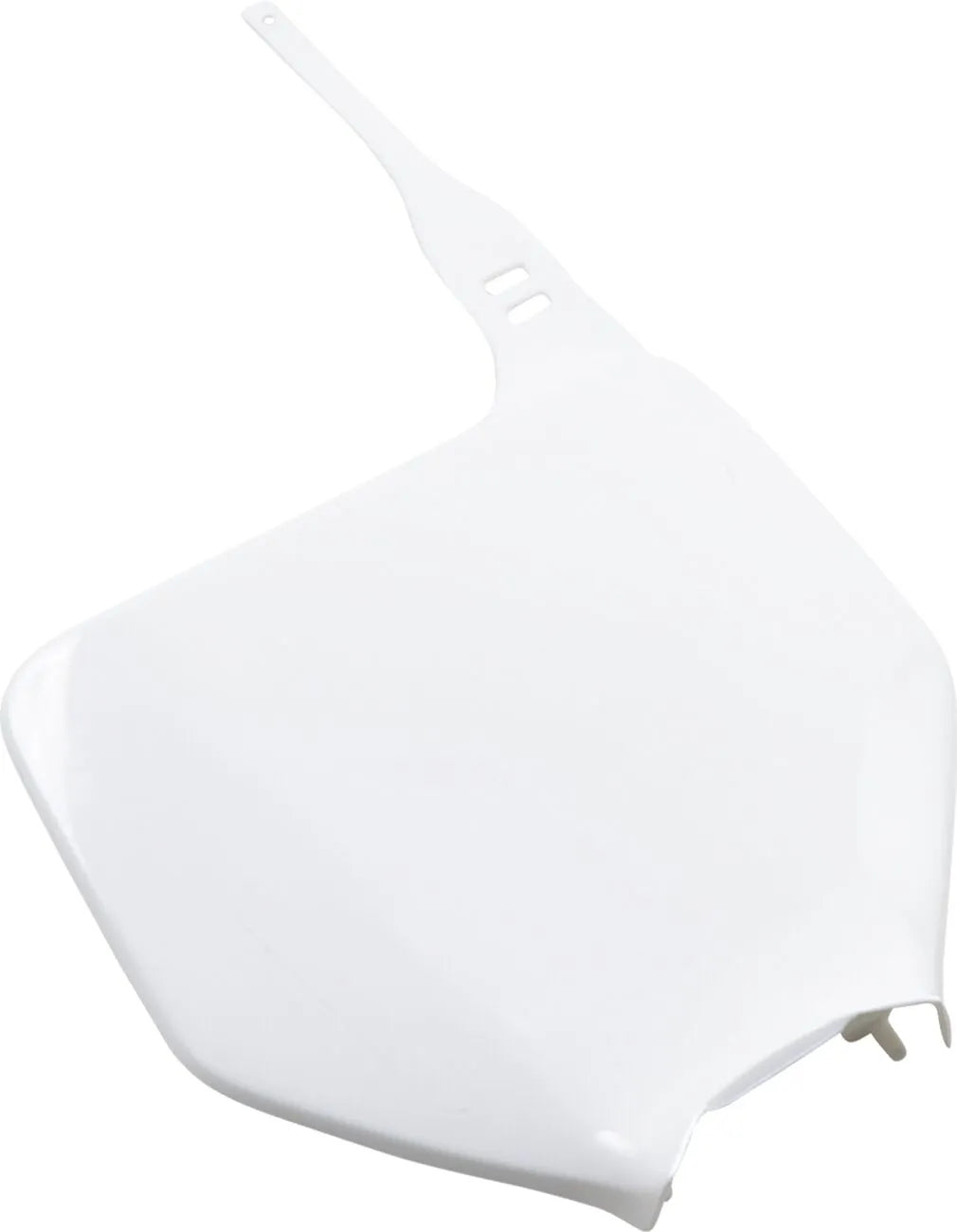 Ufo Replacement Front Number Plate - White