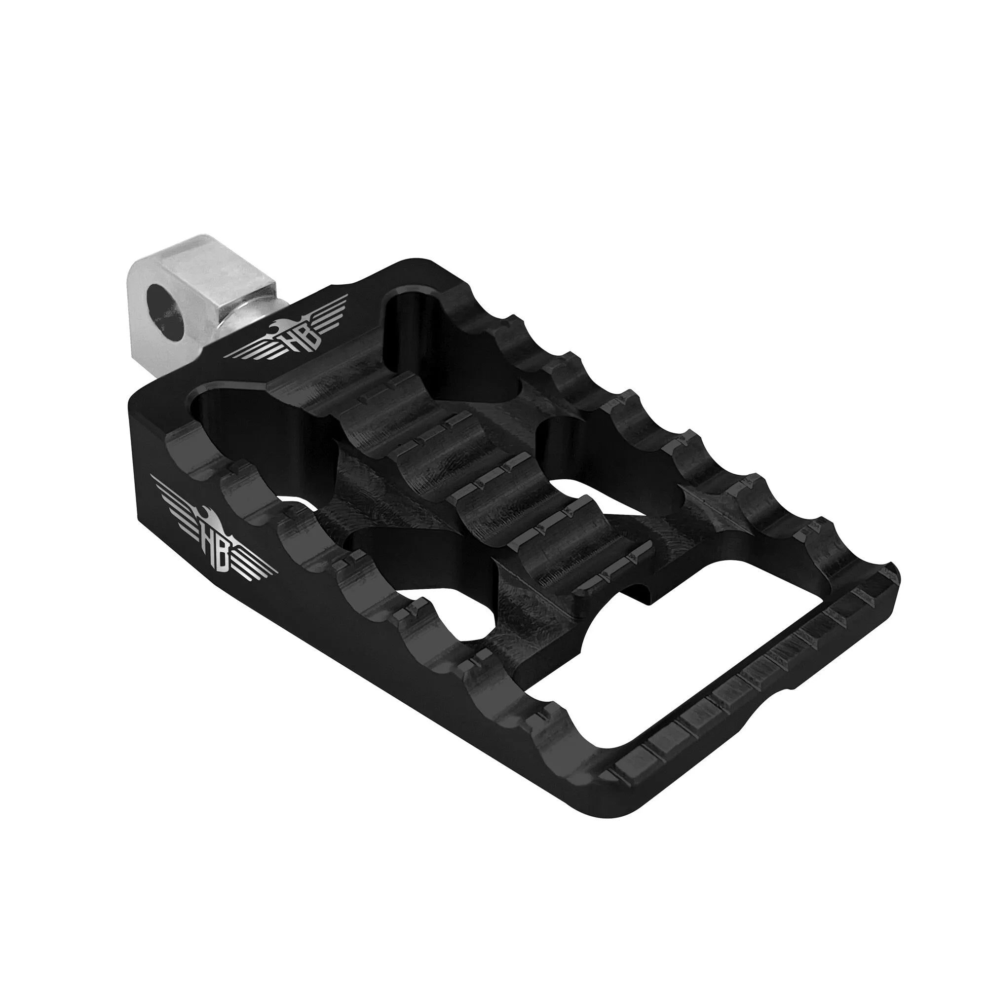 Heinz Bikes Foot Pegs For Harley Davidson - Black