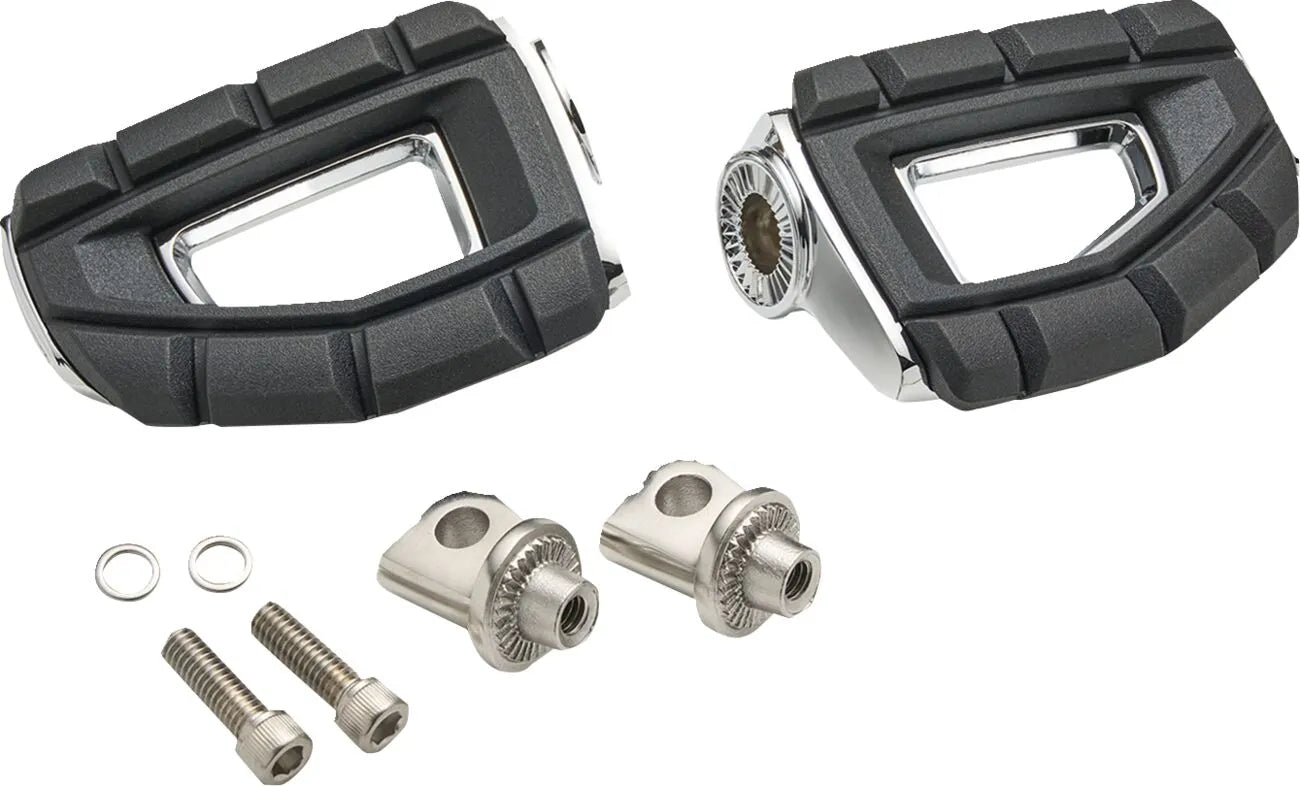 Ciro Chicane Foot Rests - Enhanced Grip