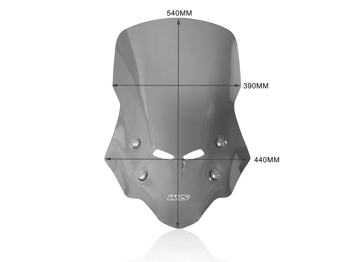 Wrs Windscreen Caponord Cb500x - Dark Smoke