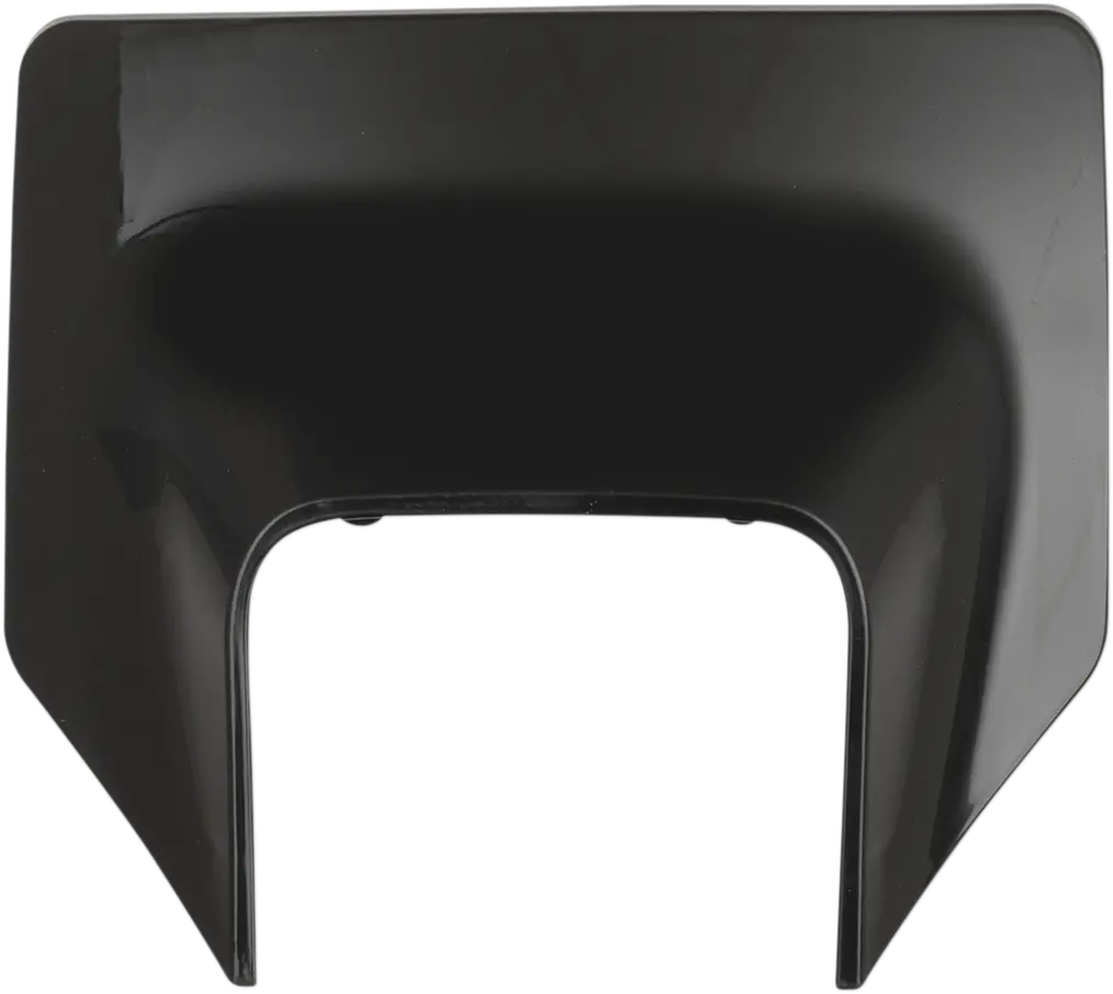 Ufo Headlight Plastic - Black Oem Replacement