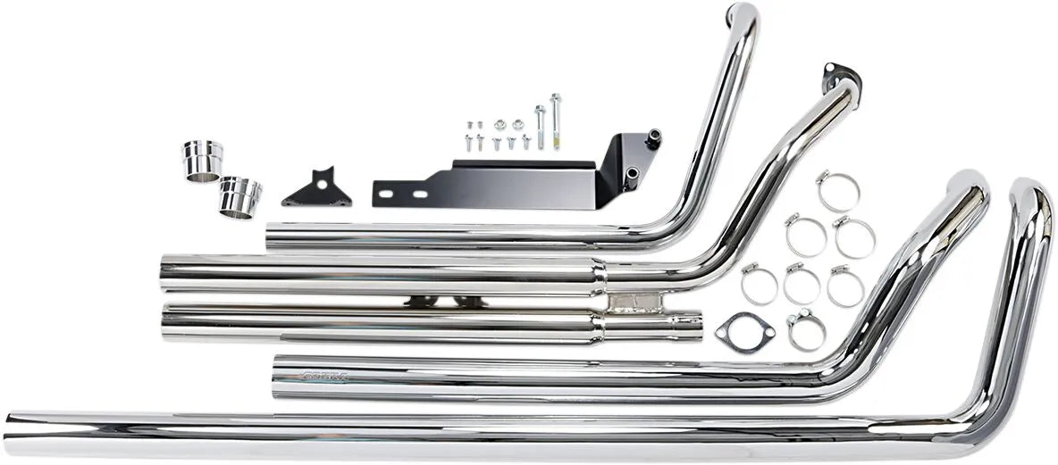 Cobra Speedster Long Udstødningssystem Krom