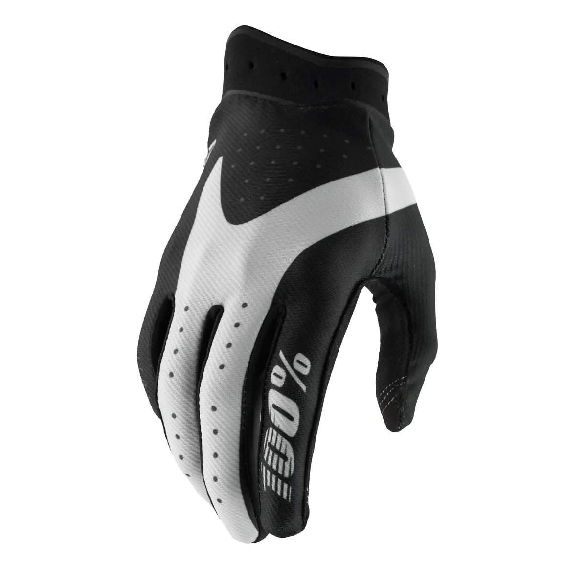 100% Youth Itrack Gloves - Black/White