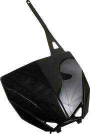 Ufo Replacement Front Number Plate Black