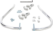 Moose Offroad Aluminum Handguards - Silver, Polished
