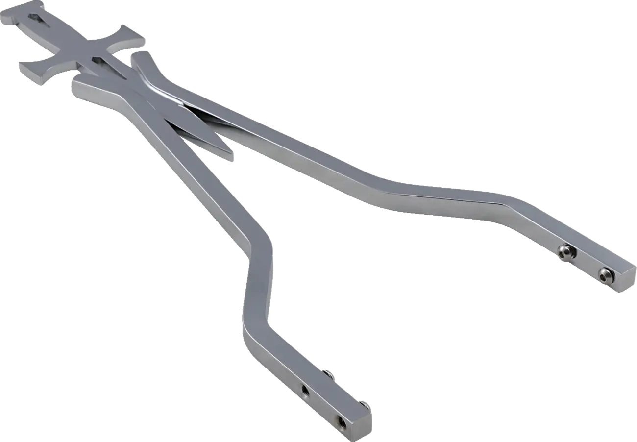 Cycle Visions Daggertude Sissy Bar - Chrome, 18"