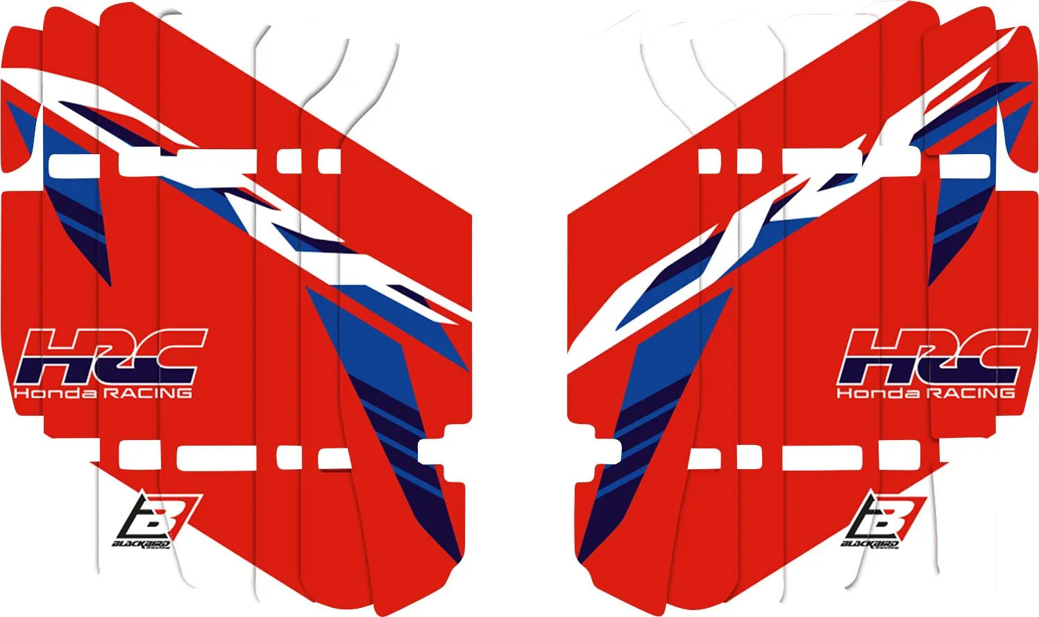 Blackbird Racing Radiator Louvers Graphics For Honda Hrc 2022