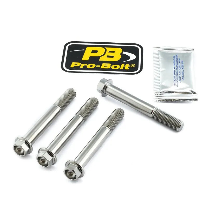 Pro Bolt Titanium Brake Caliper Mount Kit