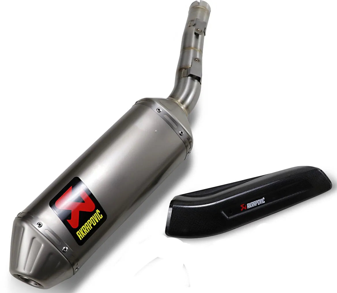 Akrapovic Slip-on Line Lyddæmper - Titanium - ECE Godkendt til Vejbrug