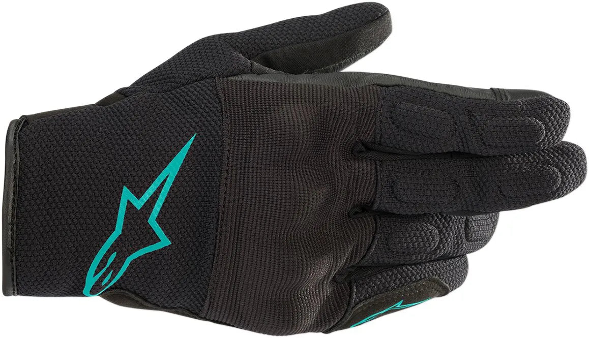 Alpinestars Stella S-max Drystar Women's Motorcycle Gloves - Black/White