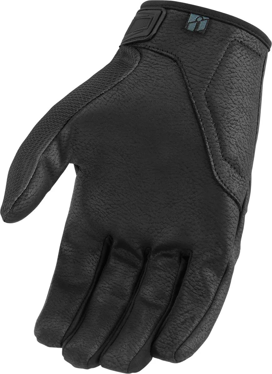 Icon Hooligan Ce Gloves For Sport Riding - Black