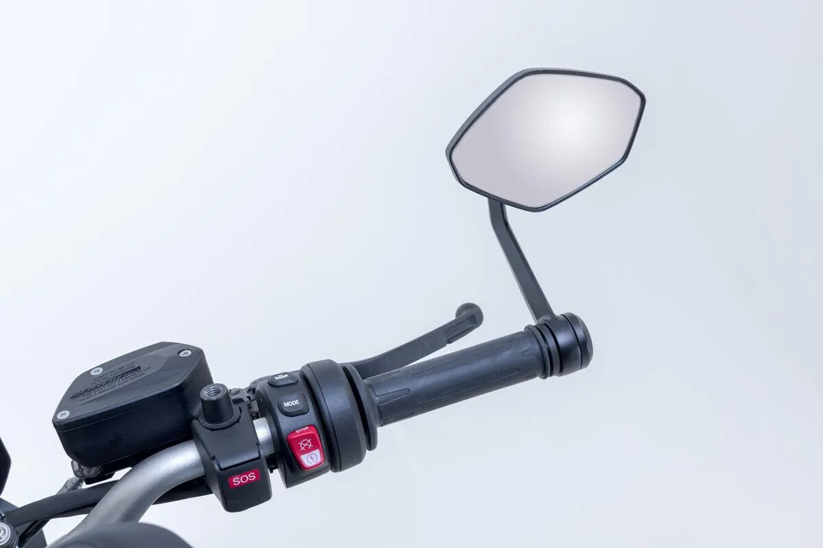 Sw-motech Bar End Mirrors - Black Aluminum