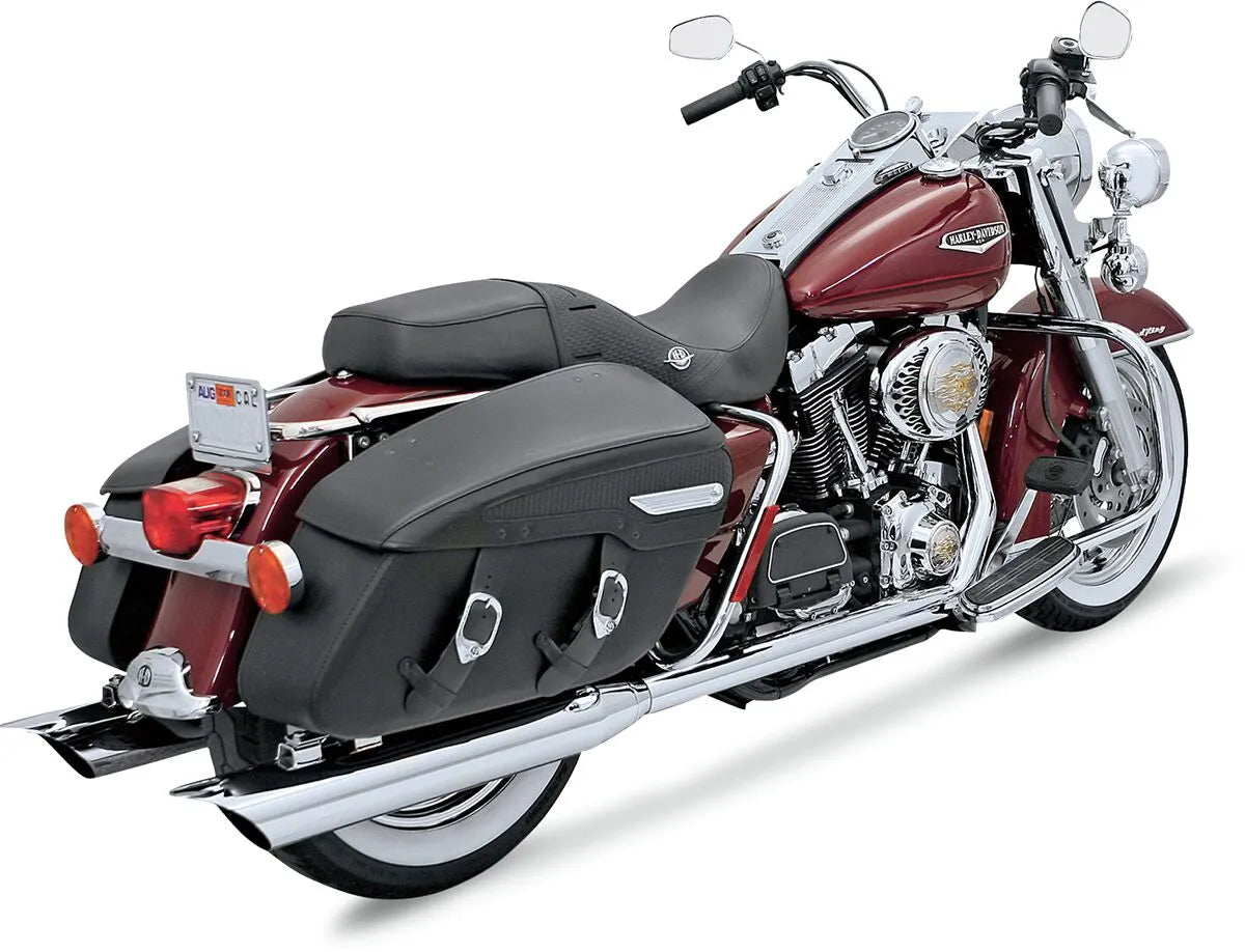 Bassani Xhaust True Dual Crossover Headpipes Krom
