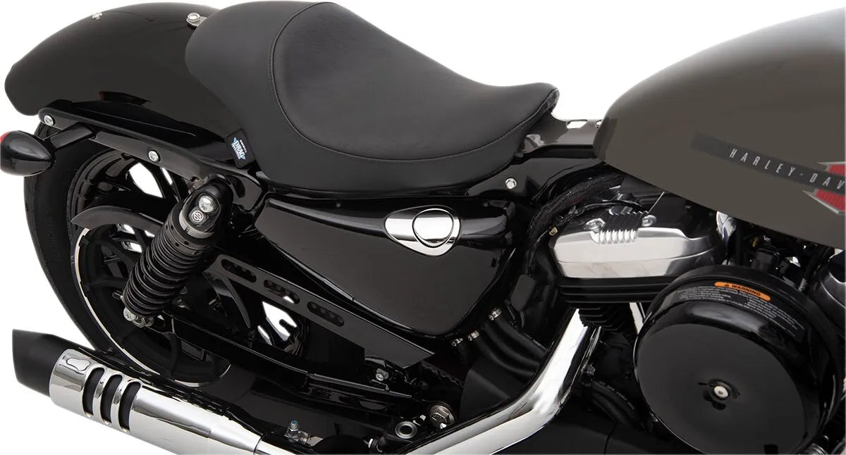 Drag Specialties 3/4 Solo Seat - For Harley Davidson