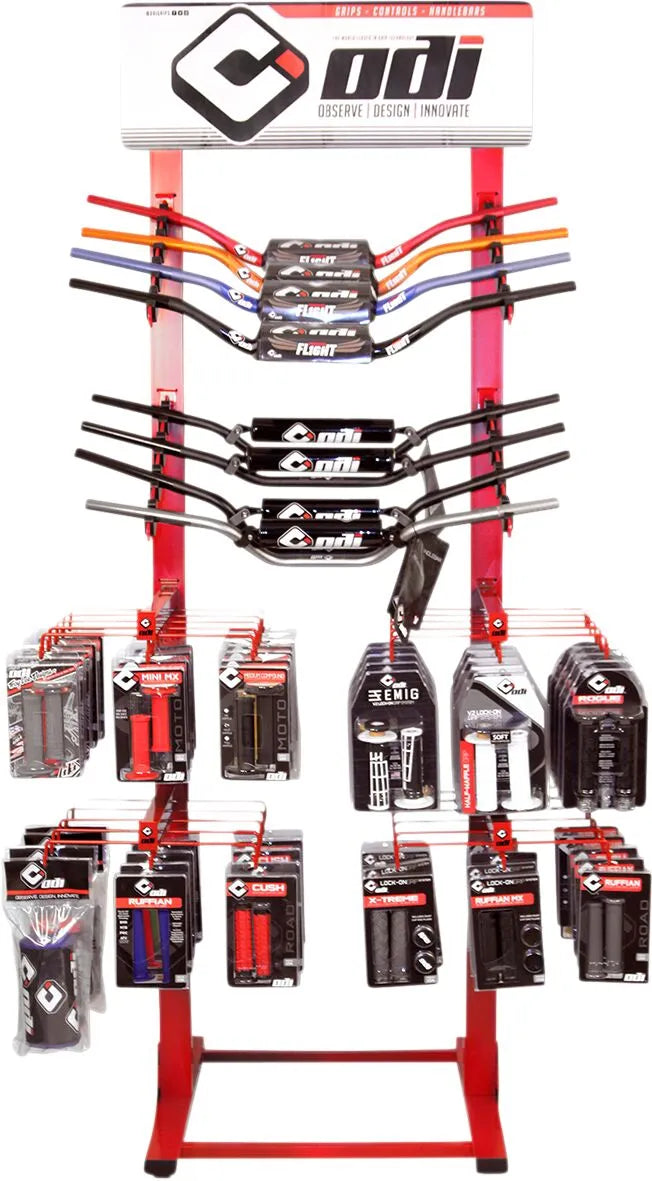 ODI Handlebar and Grip Display 76cm W x 193cm H
