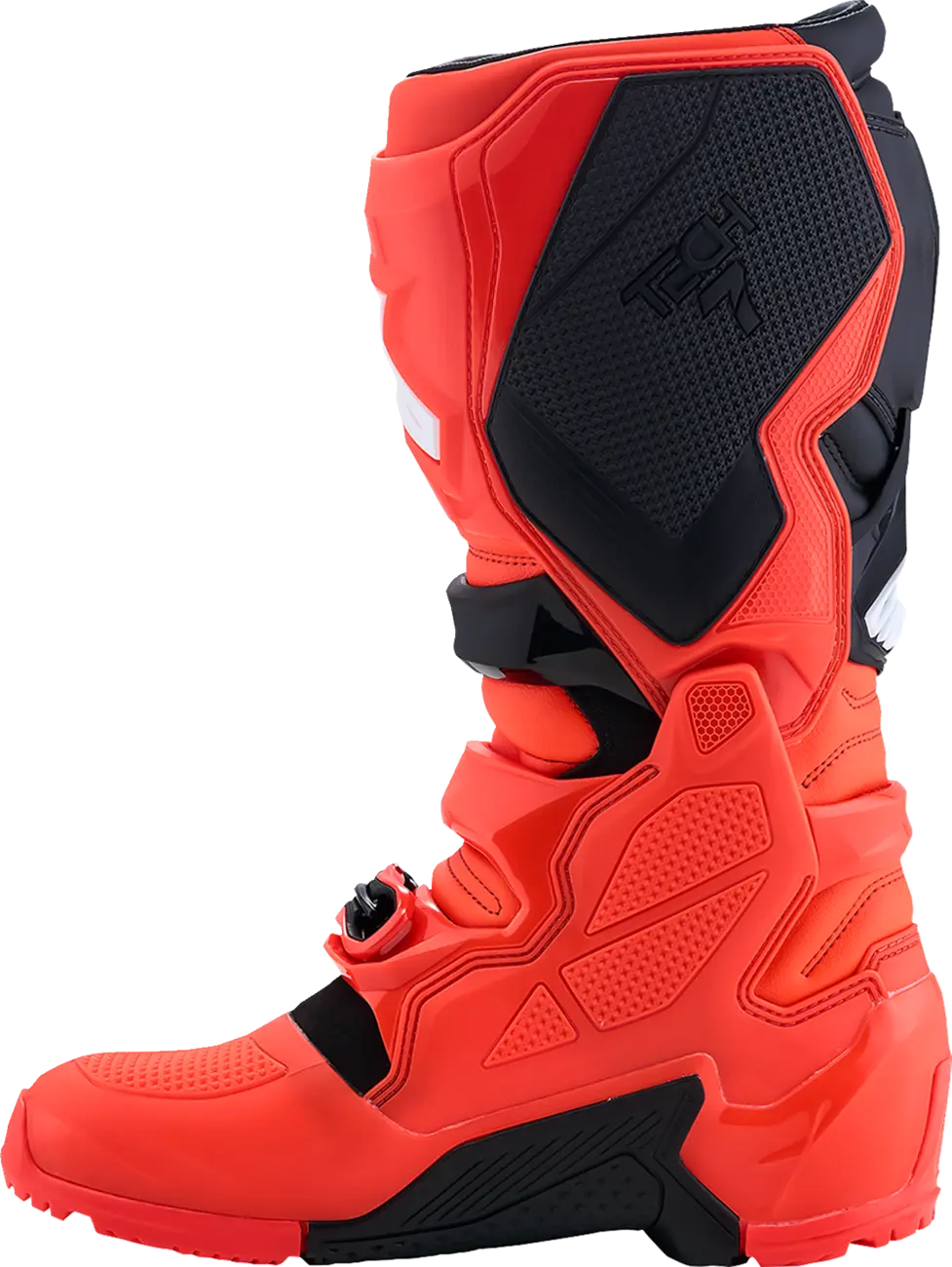Alpinestars Tech 7 Enduro Boots Red Fluo Black