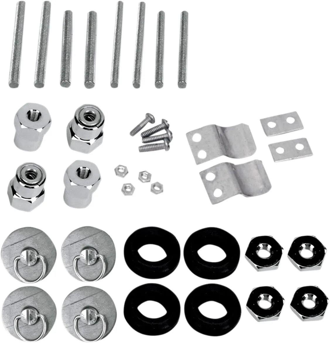 Saddlemen Quick-disconnect Saddlebag Docking Post Kit