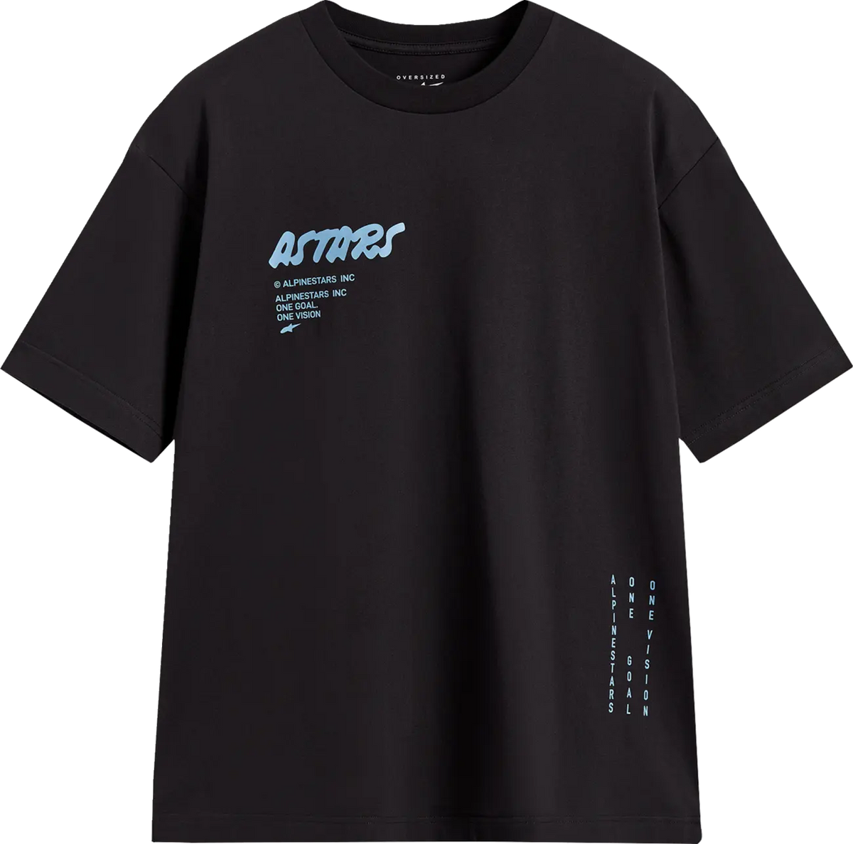 Alpinestars Oversized Chalk CSF T-Shirt Black