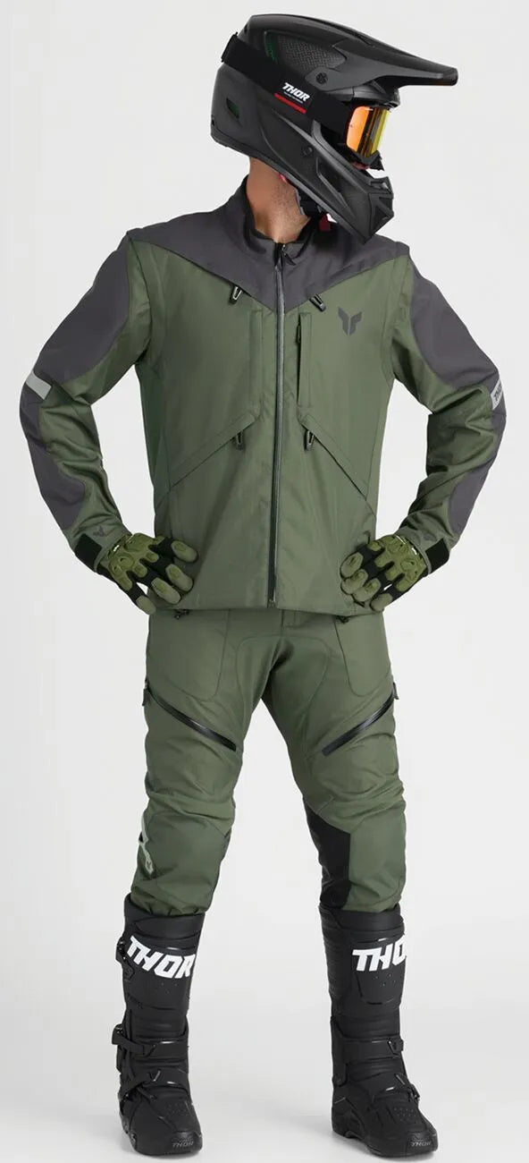 Thor Terrain Jacket - Army/Charcoal