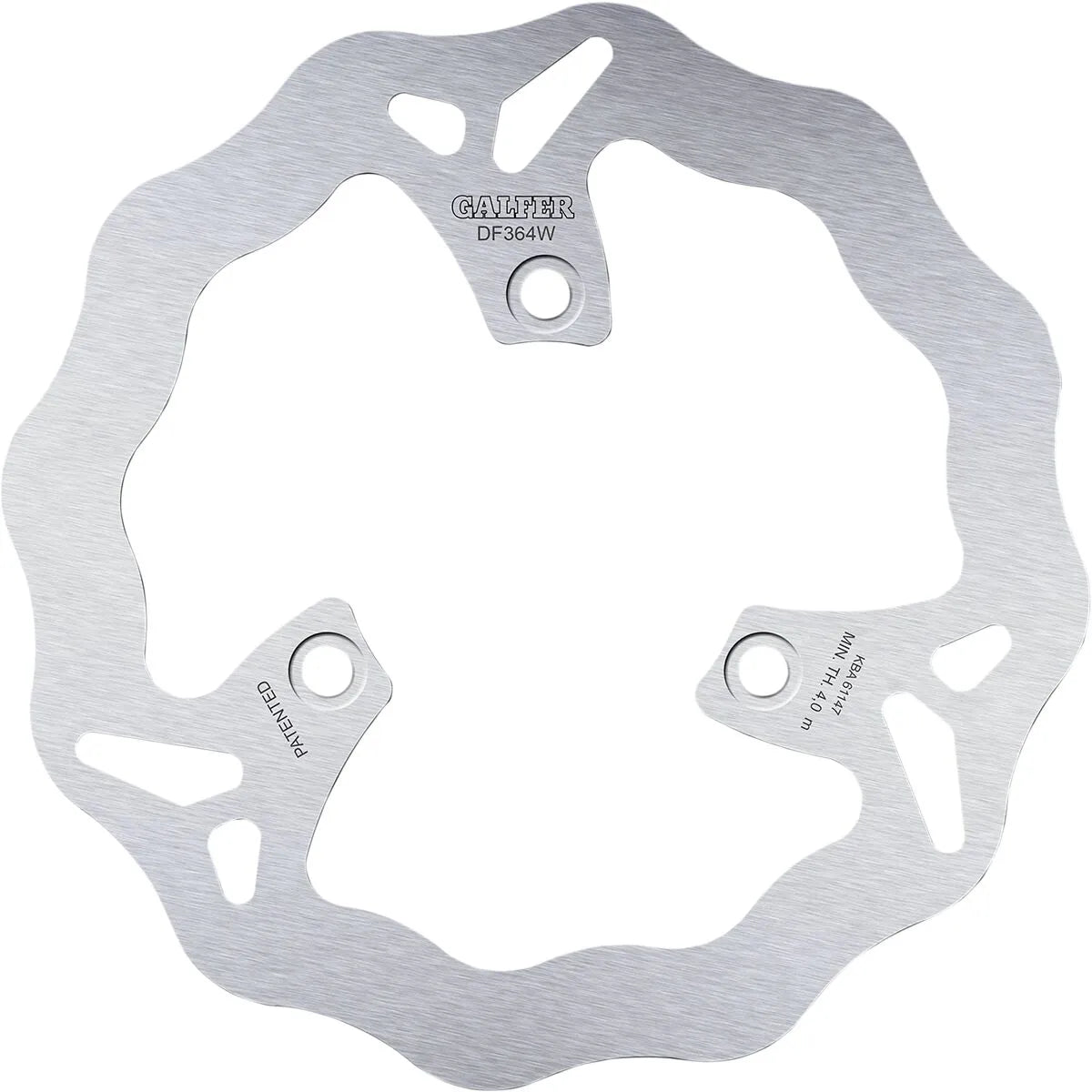 Galfer Wave Bremse Rotor - Overlegen Bremskraft - For & Bag