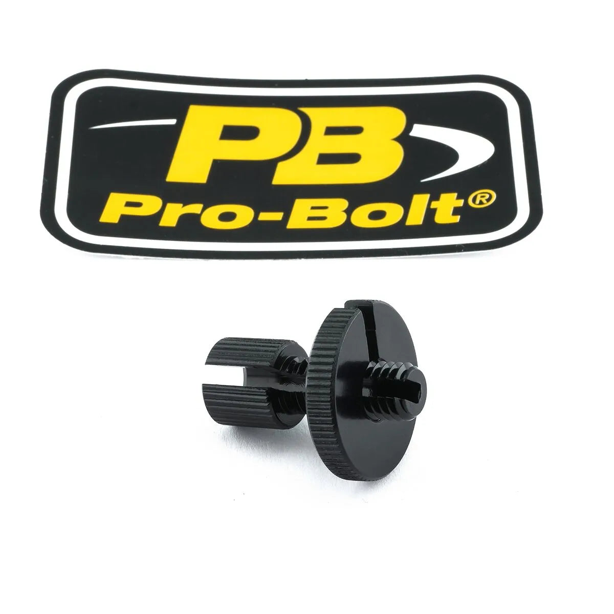Pro Bolt Aluminum Cable Adjuster - Black Anodized