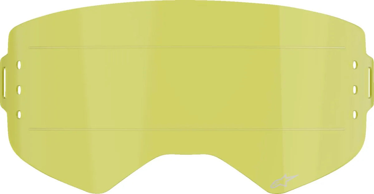 Alpinestars Supertech Wide Vision Roll-Off Goggle Lens Yellow