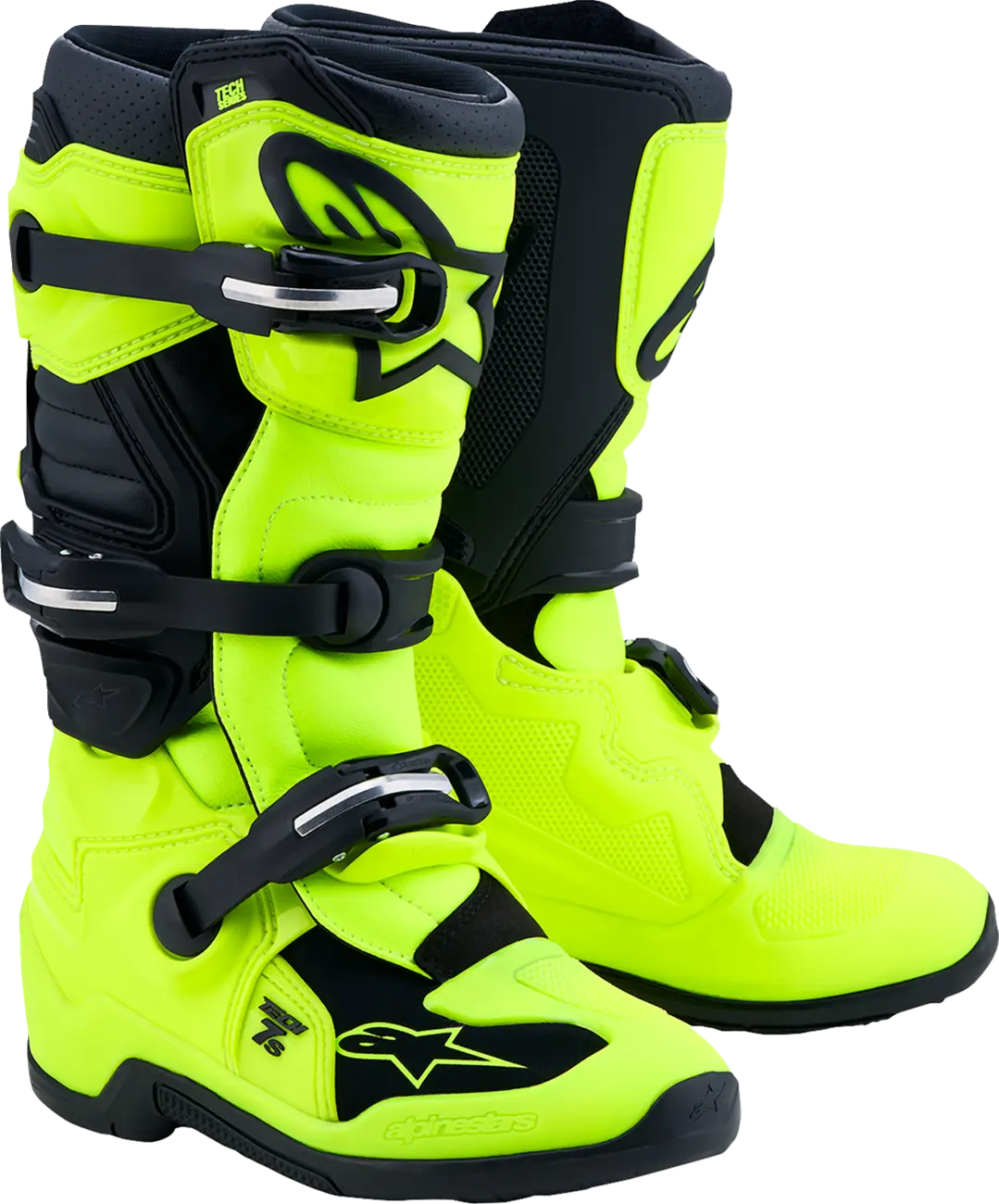 Alpinestars Tech 7S Youth Boots Yellow/Black
