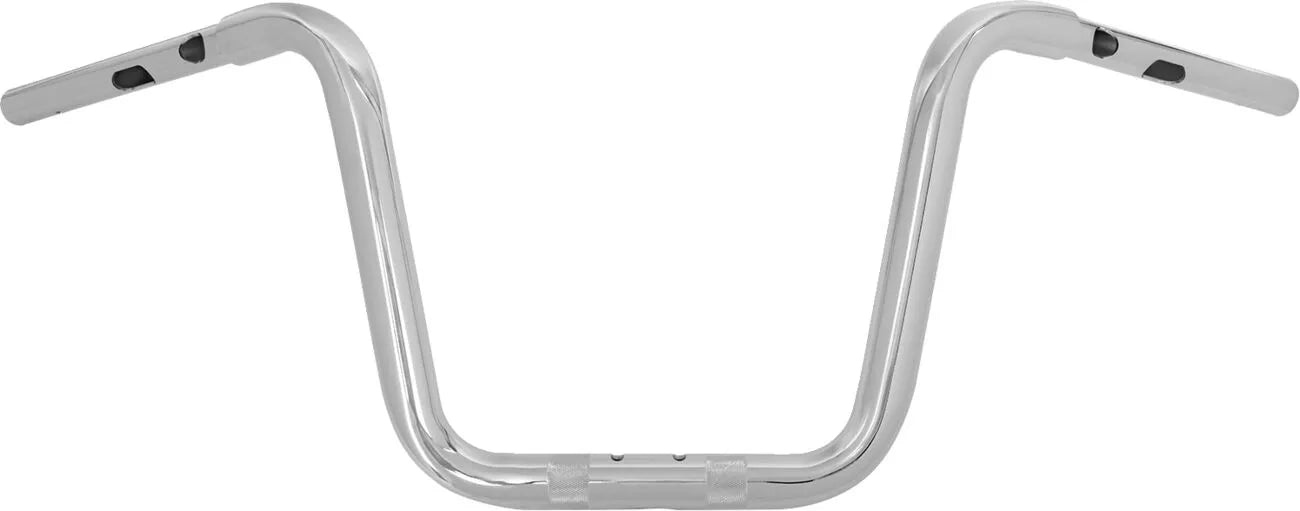 La Choppers Twin Round 1-1/4" Chrome Handlebar