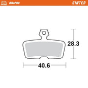 Moto-Master Sintered Brake Pad for Bicycle Calipers