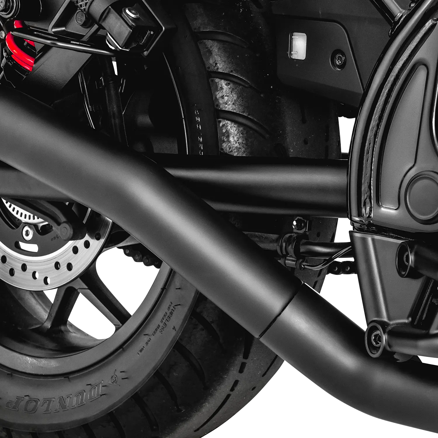 Vance & Hines Hi-output Slip-on Lyddæmper i sort
