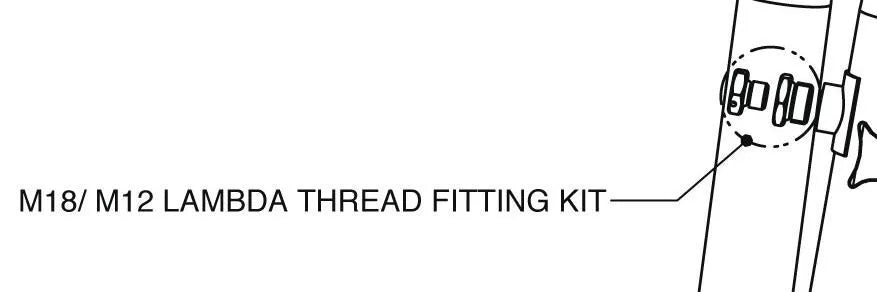 Akrapovic Lambda Plug/adapter