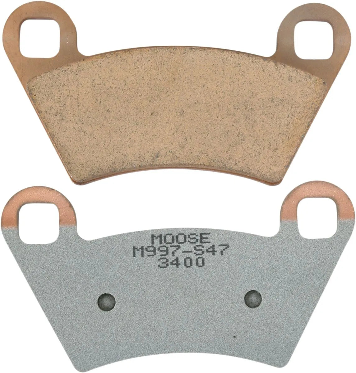 Moose Offroad Xcr Sintrede Bremseklodser - For & Bag