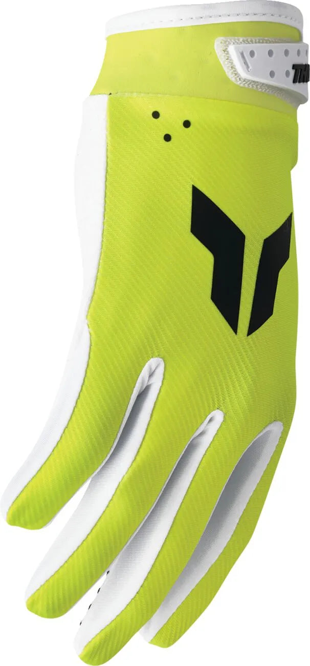 Thor Launchmode Gloves - White/Acid