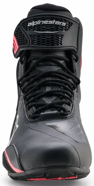 Alpinestars Stella Faster-4 Drystar Shoes Black Gray Coral