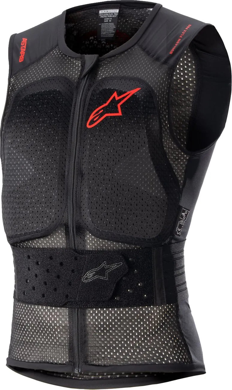 Alpinestars Nucleon Flex Pro Protection Vest Black Red