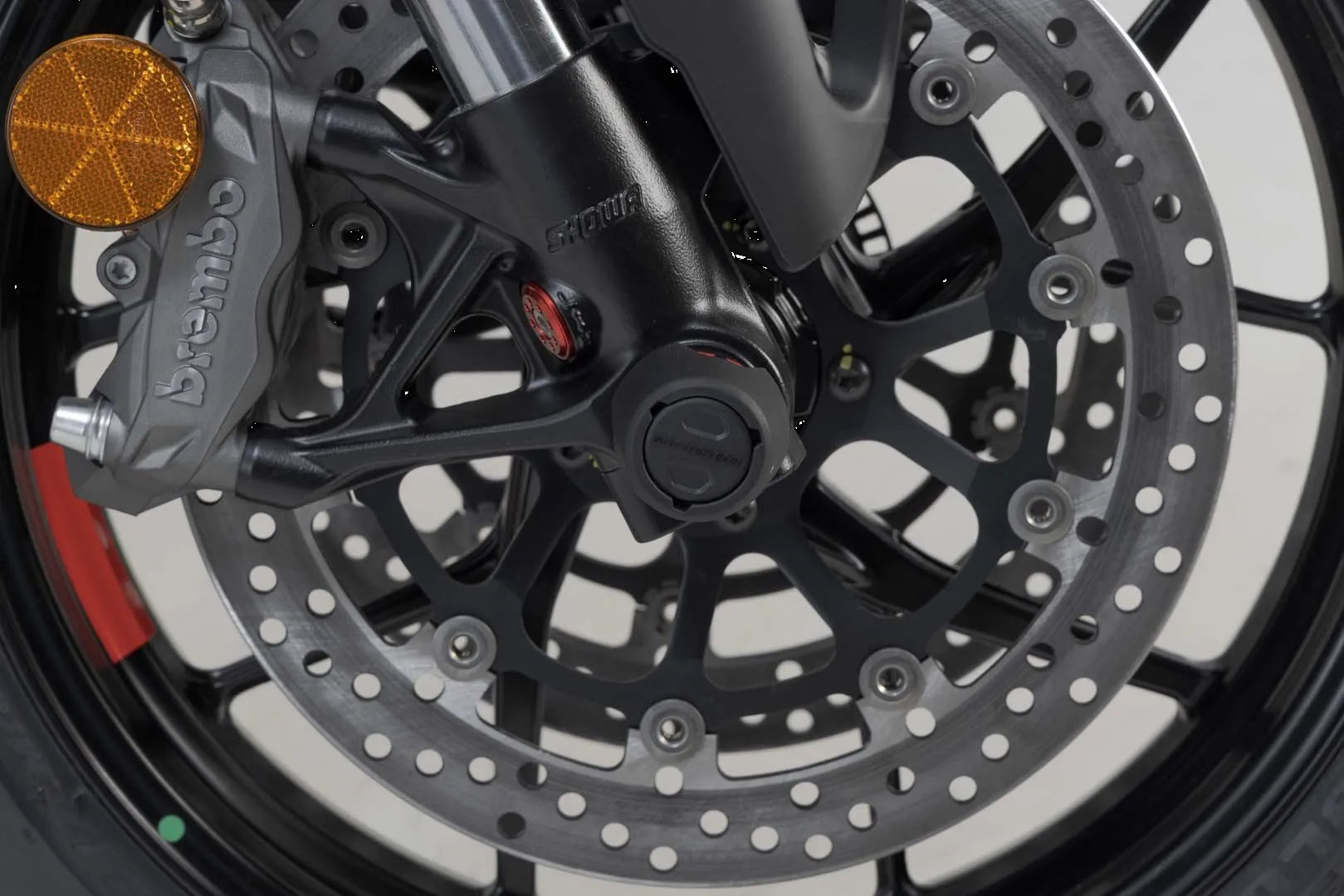 Sw-motech Front Axle Slider Set For Motorcycle Front Axles