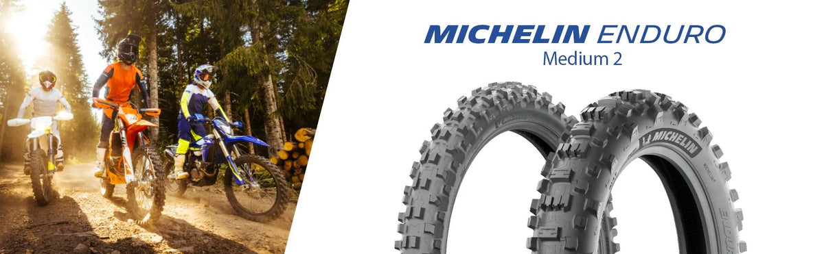 Michelin Enduro Medium 2 Front Tire - 90/100-21 57R - TT