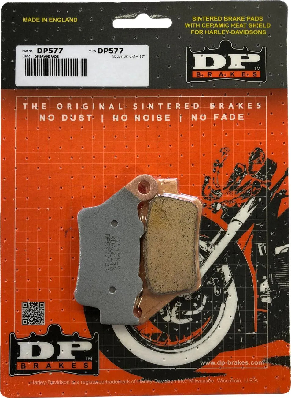 Dp Bremseklodser Sintrede Metal til Indian/victory - Bag