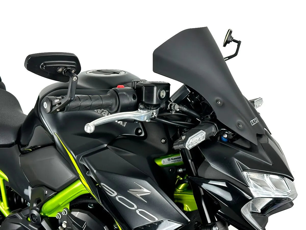 Wrs Windscreen - Naked Bike - Black Matte
