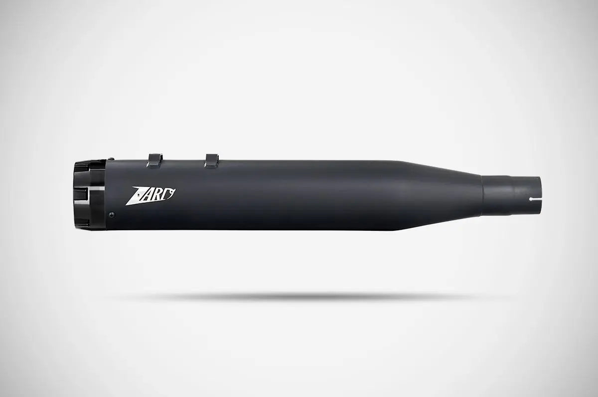 Zard 4.33" Slip-ons Flat Muffler For Hd-touring E3