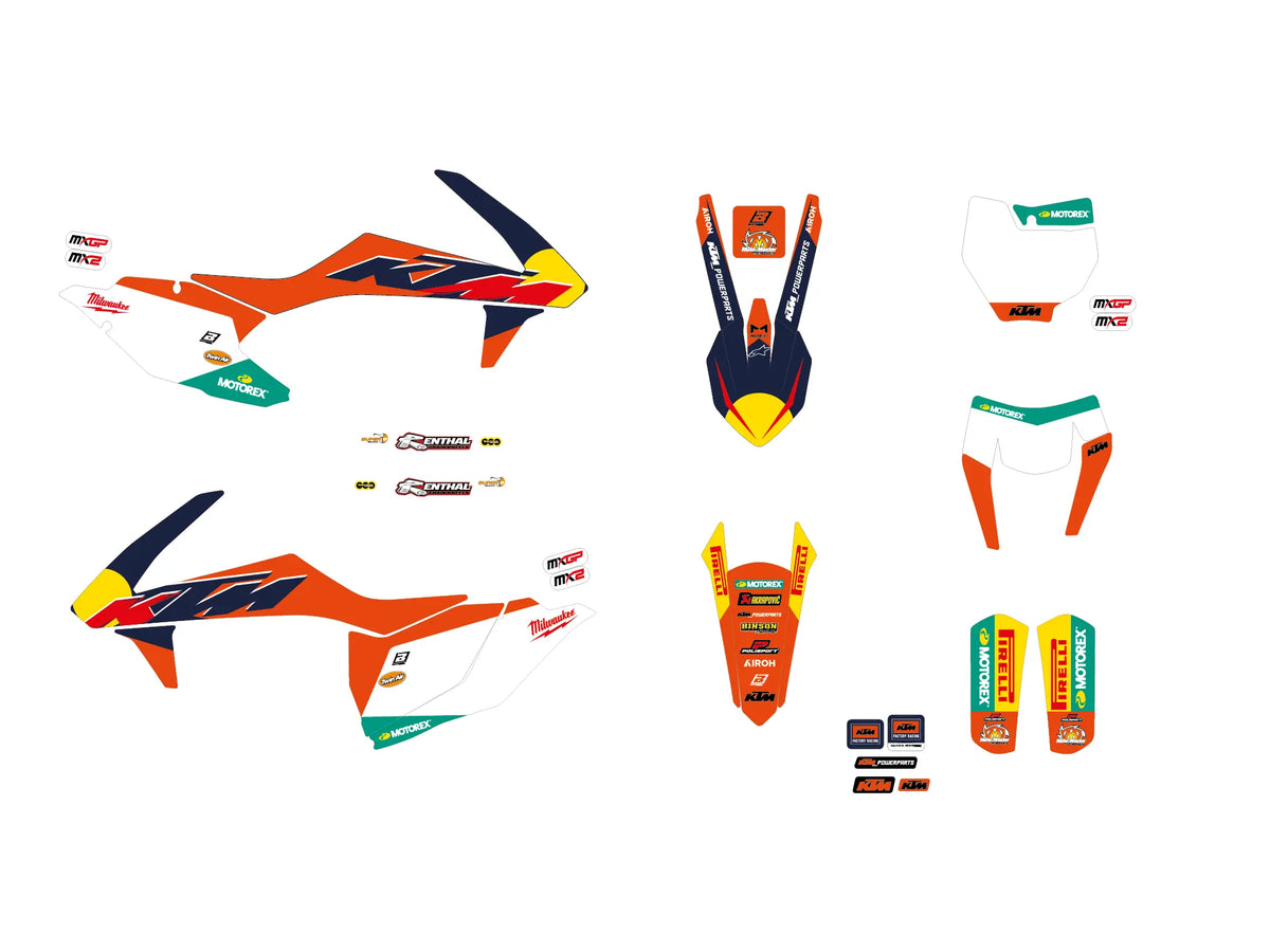 Blackbird Racing Factory 26 SX Graphic Kit for KTM SX 2016-2018