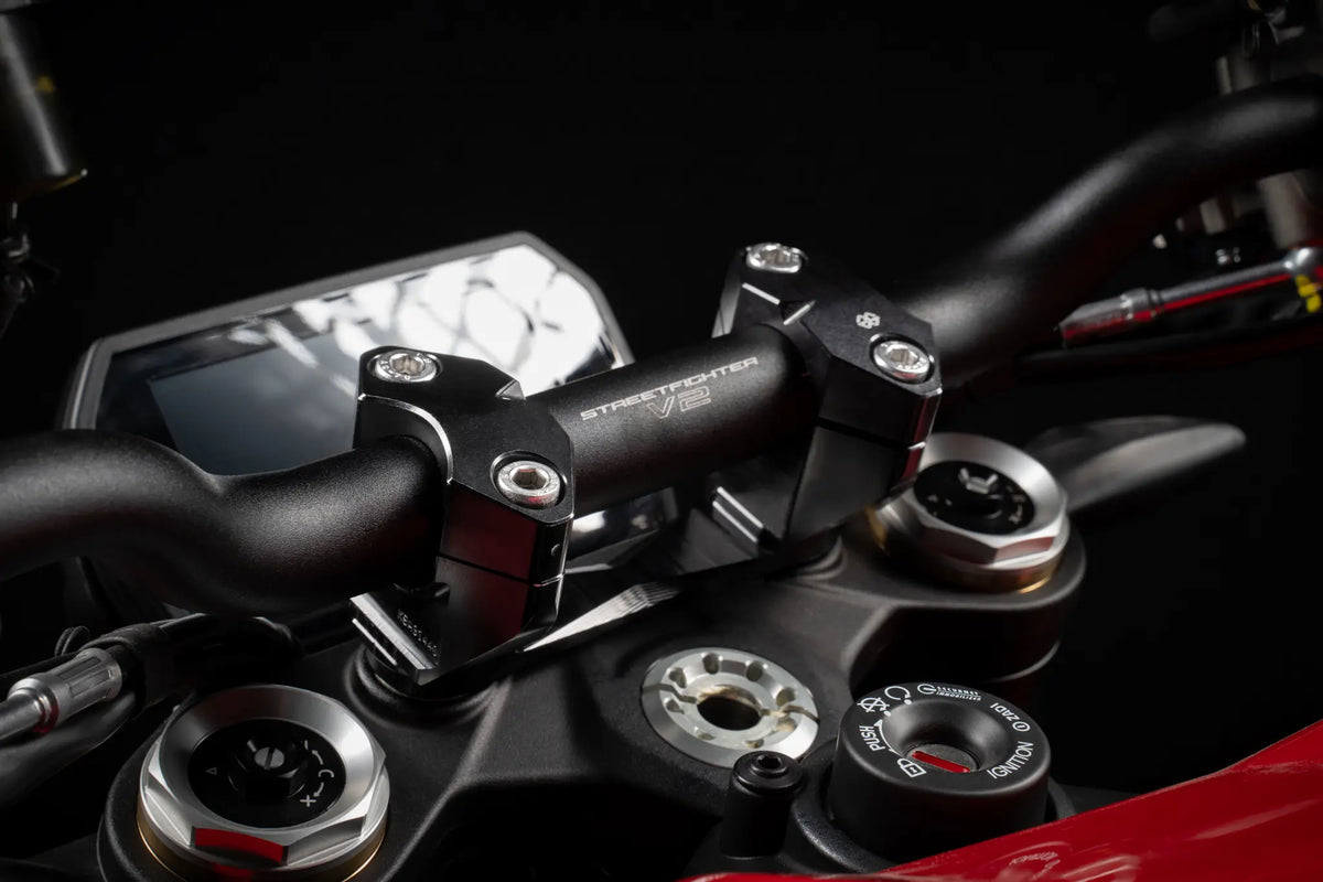Gilles Tooling Adjustable Handlebar Risers for Ducati Monster/SF