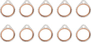 James Gasket Exhaust Port Gaskets - Steel, 10 Pack