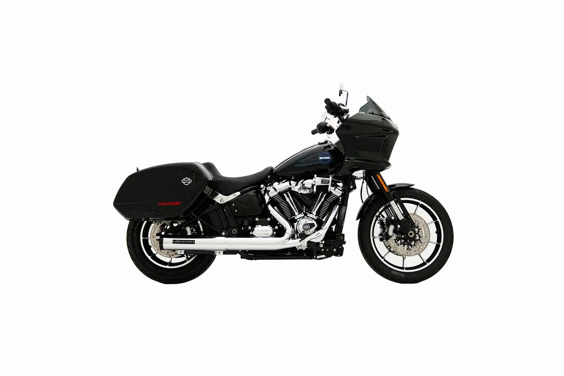 Rinehart Racing 4" Hp40 Slip-on Lyddæmper Til Softails