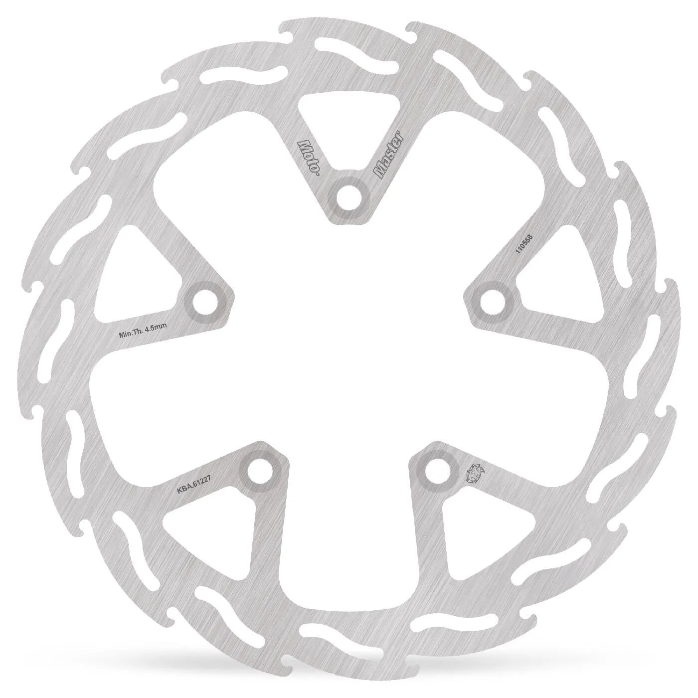 Moto-master Flame Series Fast Bremse Rotor - 282mm - Bag