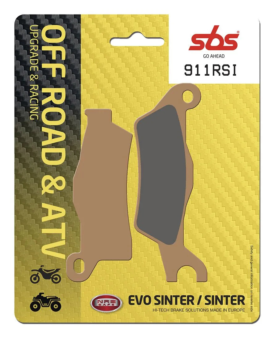 Sbs Rsi Offroad Racing Sintrede Bremseklodser - For & Bag