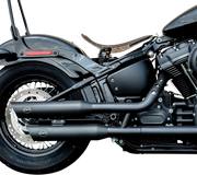 S&s Cycle Slash-cut Slip-on Mufflers In Guardian Black