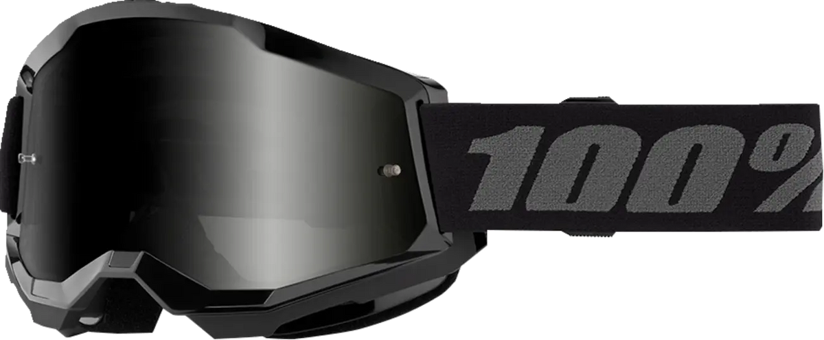 100% Strata 2 Sand Goggle Black Smoke
