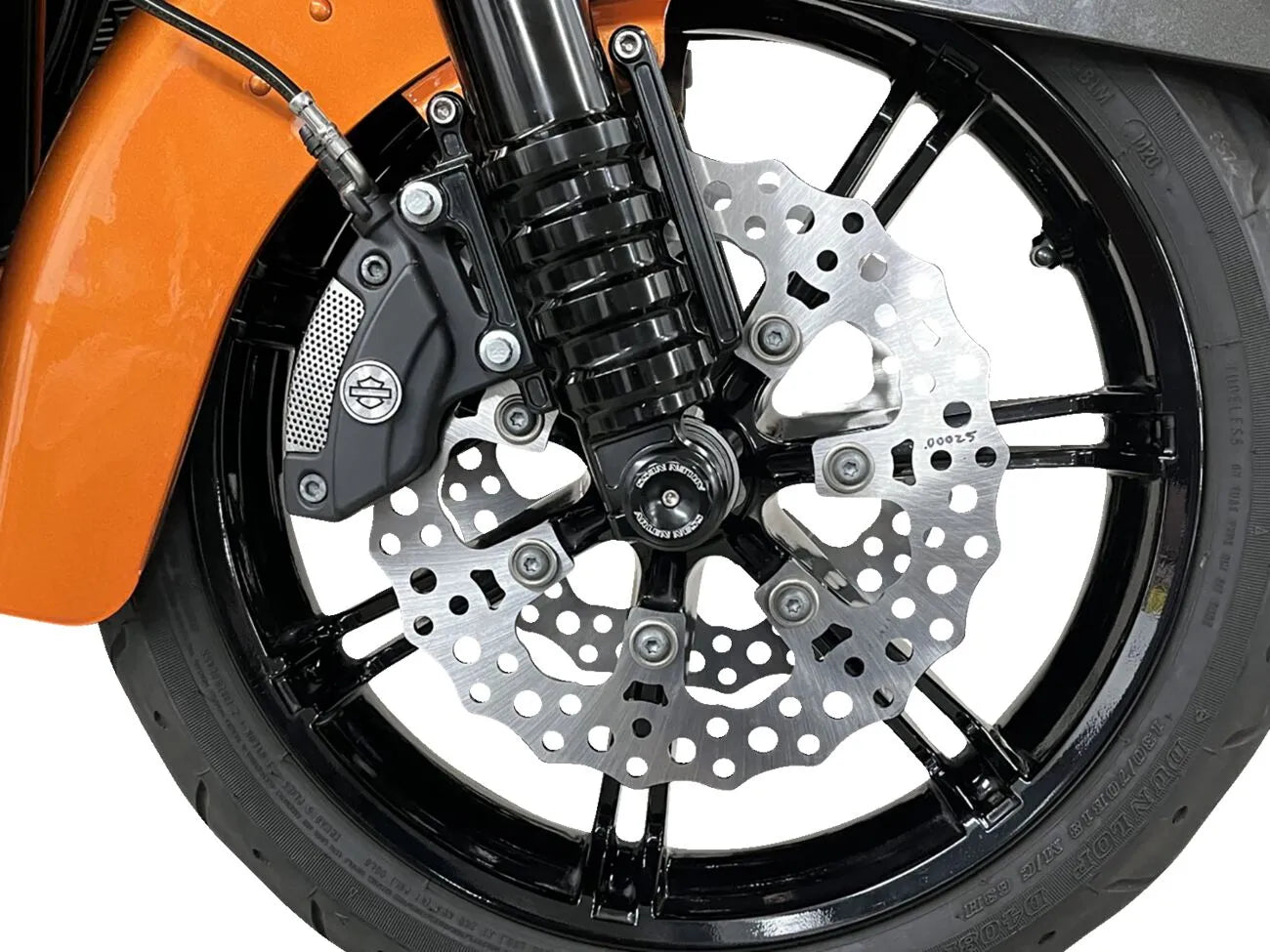 Arlen Ness Jagged Flydende Bremse Rotor Til V-twin
